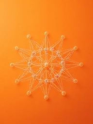 Generic book cover with abstract data visualization